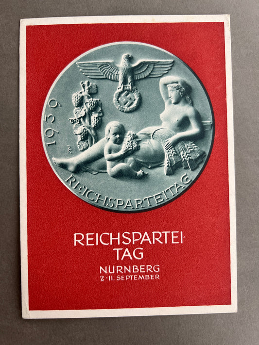 WW2 Tysk NSDAP Postkort. Original.