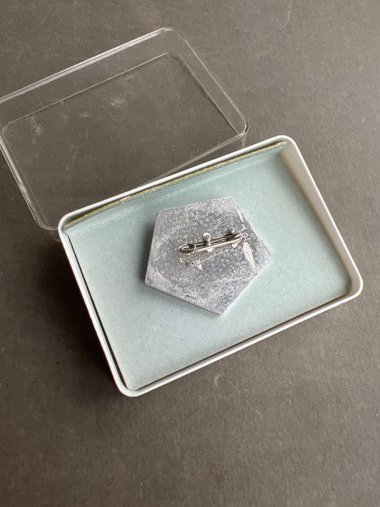 Østtysk DDR Medalje/Pin i æske. Original.