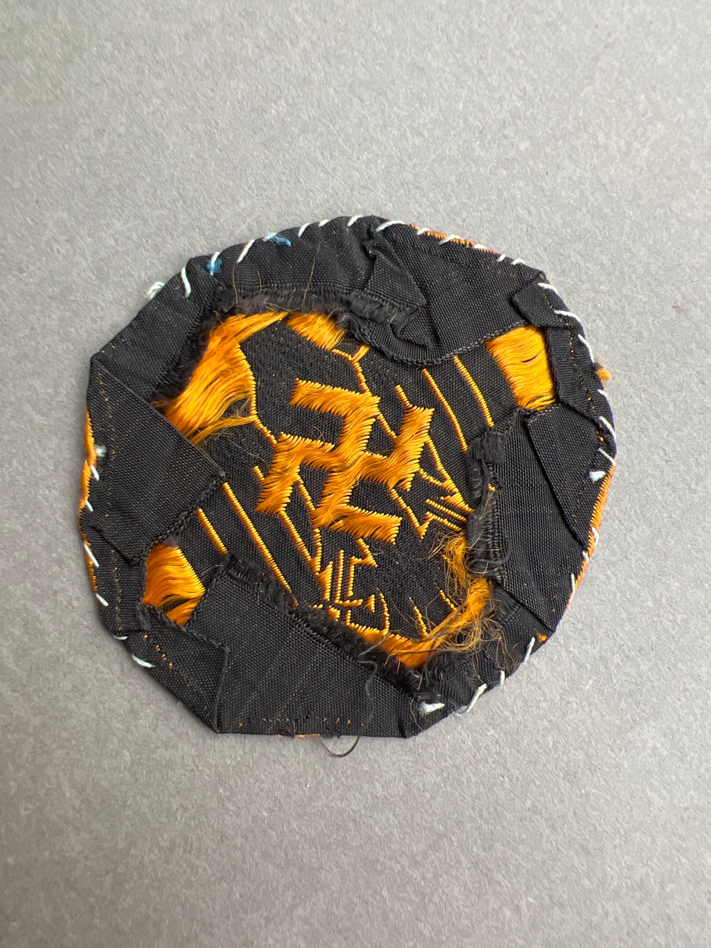 WW2 Tysk DRL Stofmærke. Har været påsyet. Original.