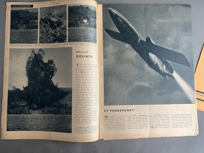 WW2 Tysk Blandet Lot. Original.