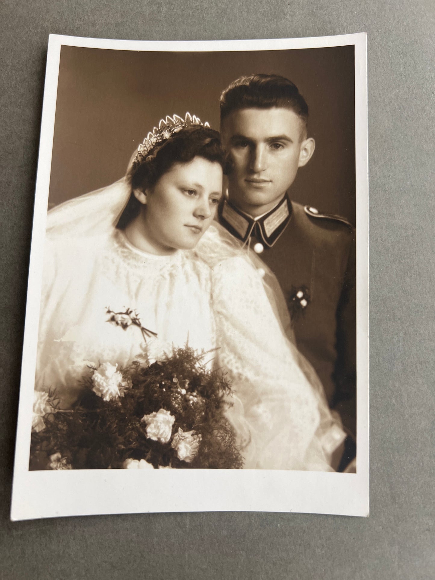 WW2 Tysk Wehrmacht Foto-Postkort. Original.