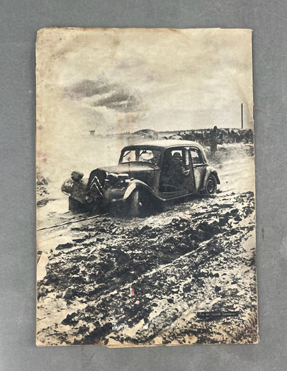 WW2 Dansk Nazistisk "Den Tyske Ugerevy" Blad. Original.
