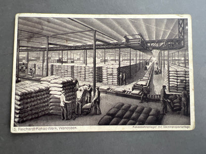 WW1 Tysk Postkort. Original.