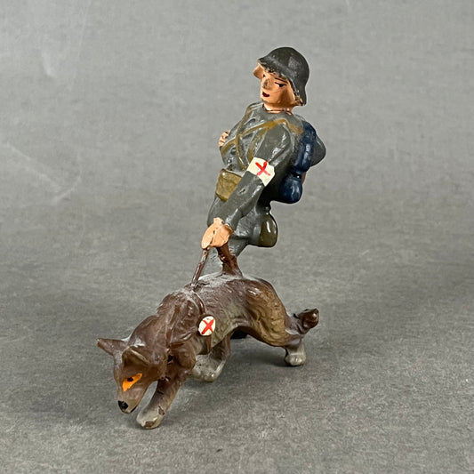 WW2 Tysk Lineol Legetøjssoldat. Original.