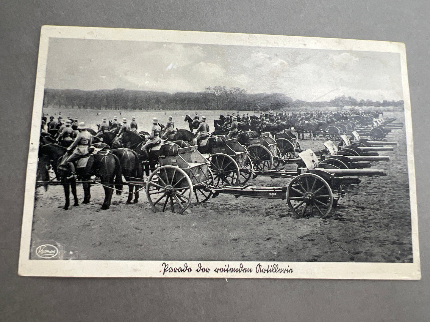 WW2 Tysk Postkort. Wehrmacht motiv. Original.