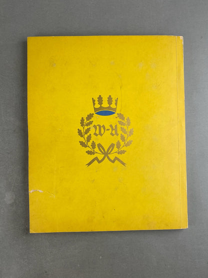 WW2 Tysk Stort "Cigaretten Album" med ordner. 28x35cm. Original.