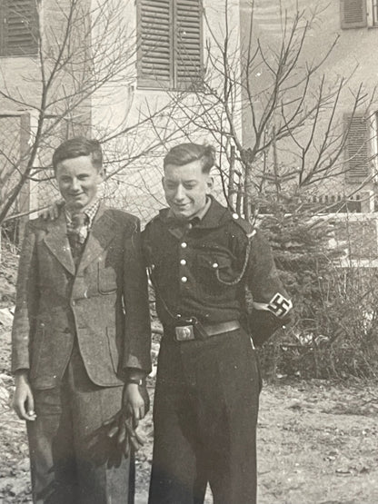 WW2 Tysk Foto af HJ Medlem. Original.