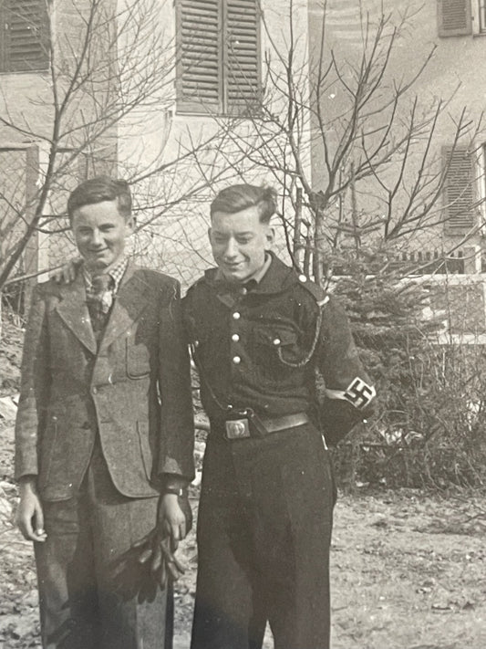 WW2 Tysk Foto af HJ Medlem. Original.