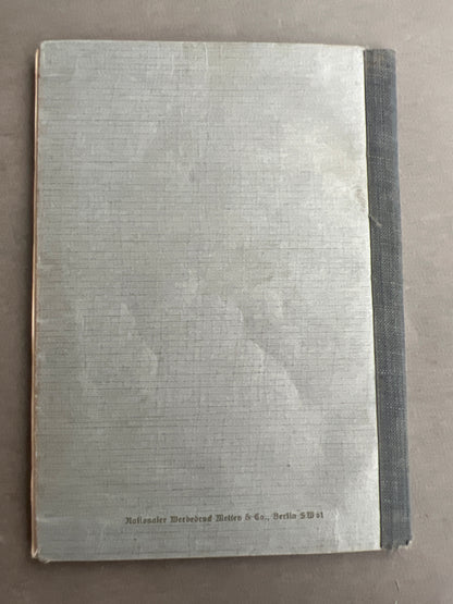 WW2 Tysk Wehrmacht Wehrpass. WW1-Veteran. Original.