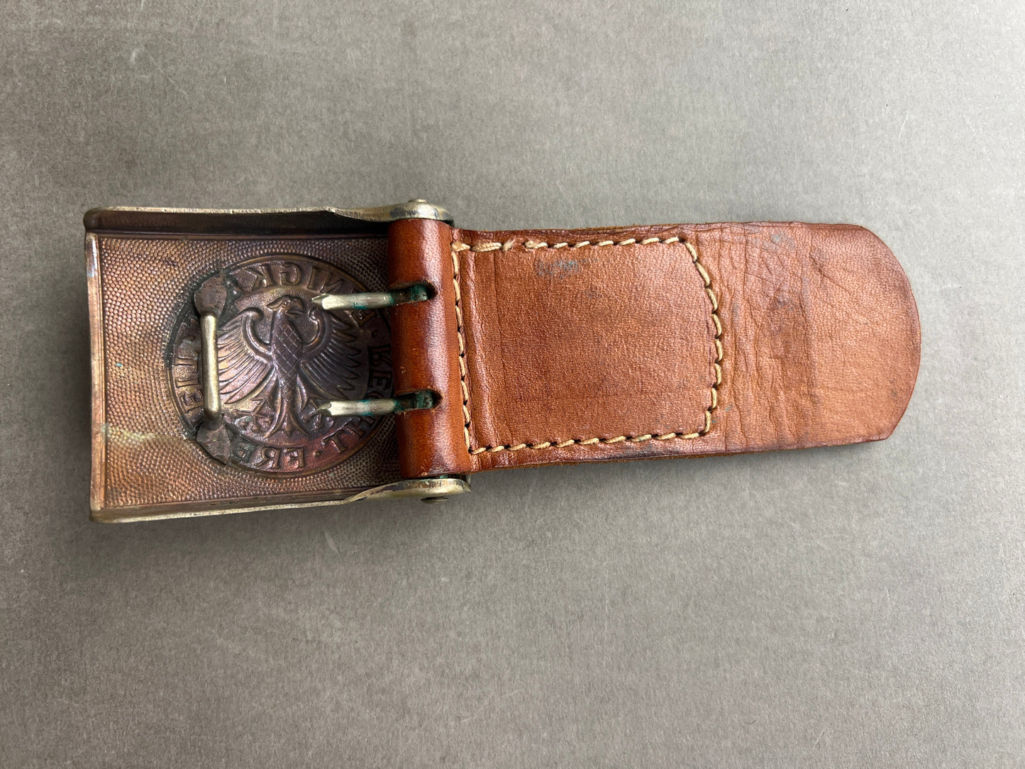 Vesttysk Bundeswehr Bæltespænde. Original.