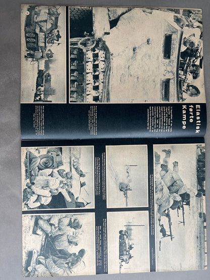 WW2 Tysk/Dansk Signal Blad. Original.