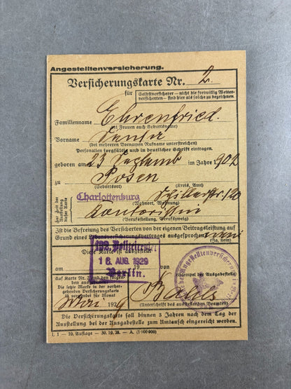 WW2 Tysk Blandet Lot. Original.