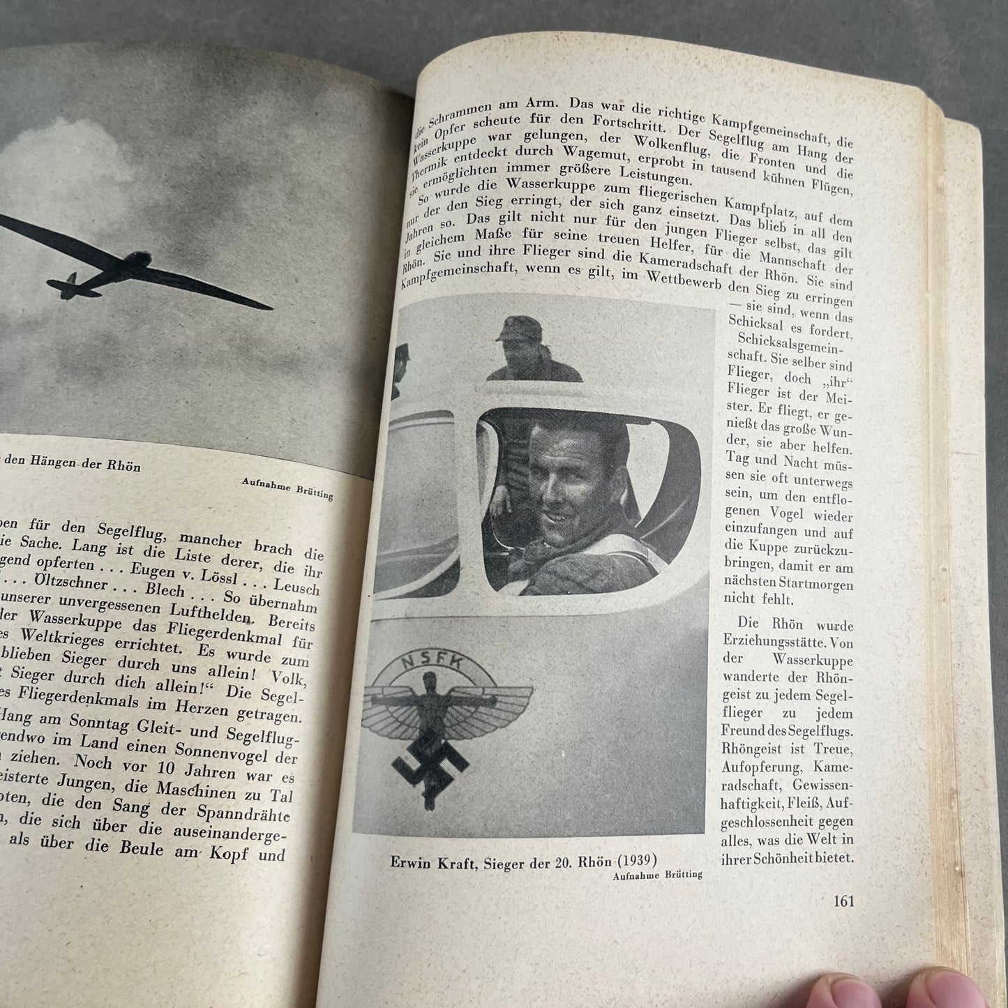 WW2 Tysk "Flieger Kalender" Bog. Årgang 1943. Original.