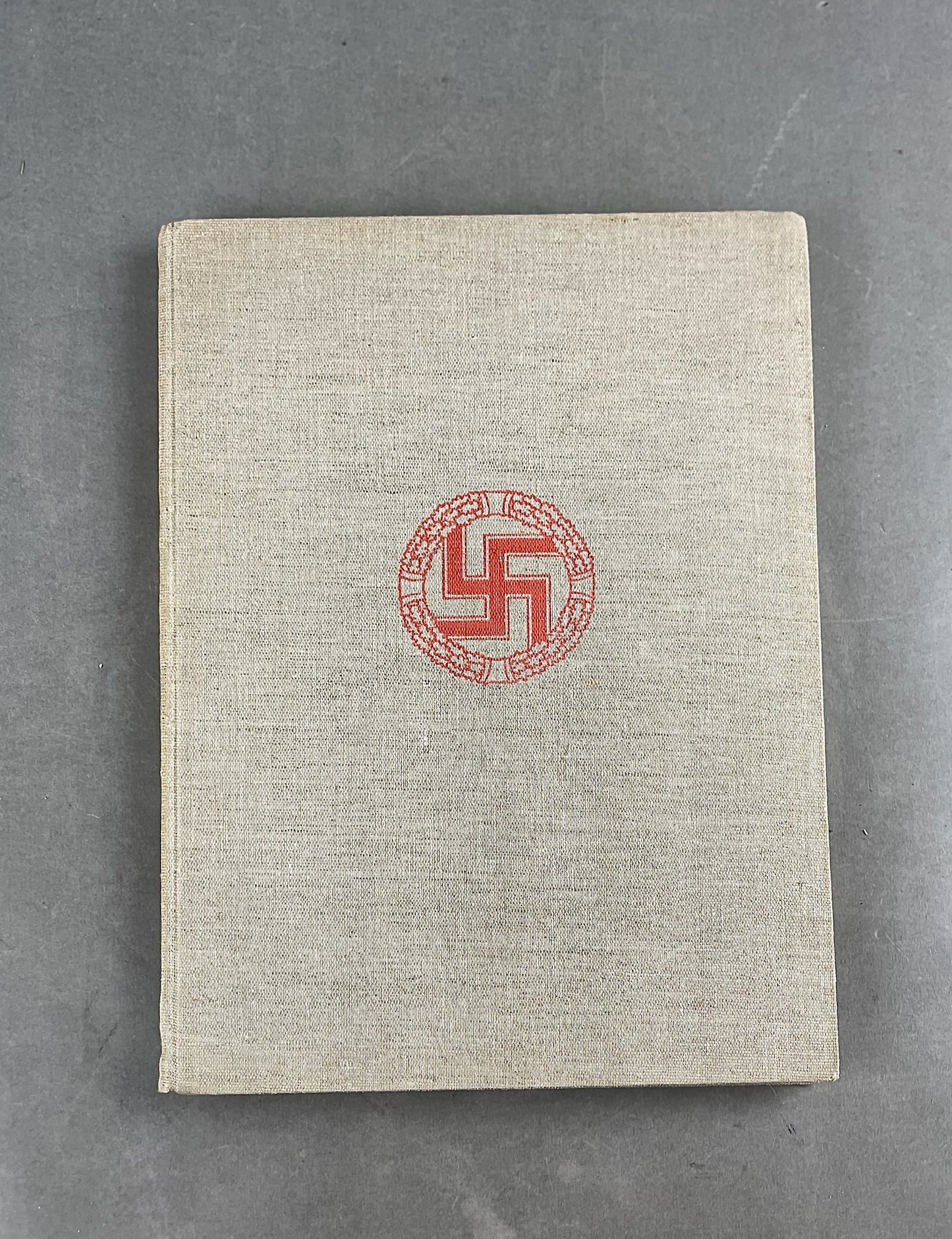 WW2 Dansk/Tysk DNSAP/NSDAP bog "Moderne tysk arkitektur/Neue Deutsche Baukunst". Original.