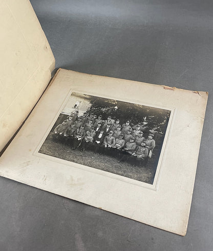 WW1/WW2 Tysk Foto af Jægerforening medlemmer. A4 størrelse. Original.