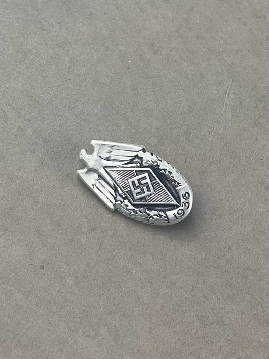 WW2 Tysk Tidlig HJ Tinnie fra 1936. Original.