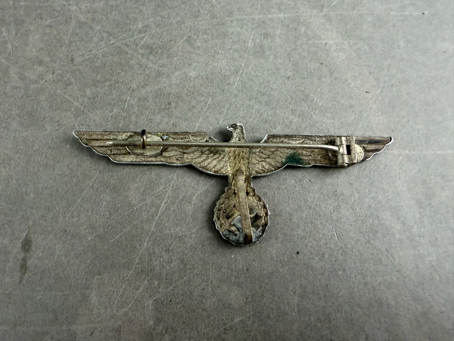 WW2 Tysk Wehrmacht Officer Brystørn til den hvide sommerjakke. Original.