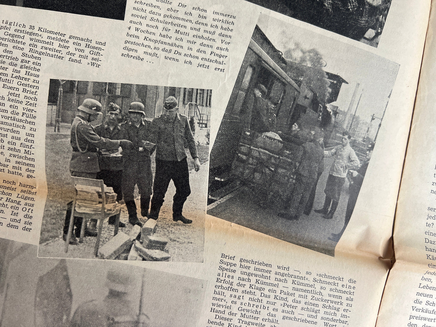 WW2 Tysk/Dansk "Kopenhagener Zeitung" Avis. Original. Original.