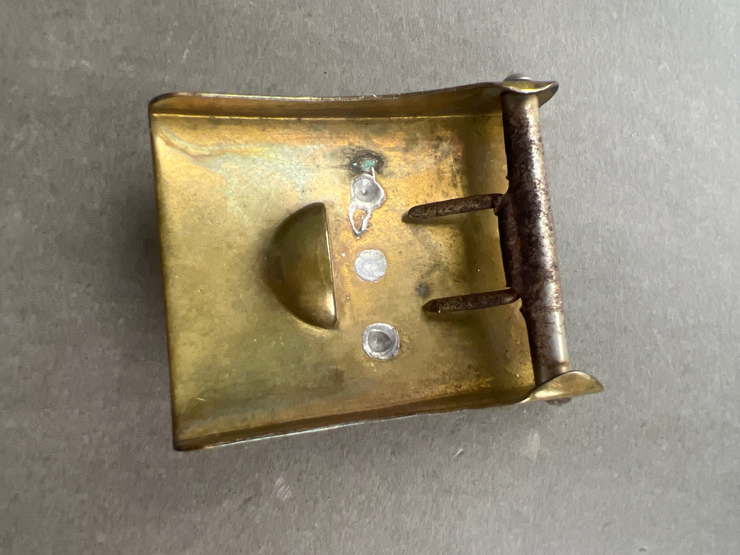 WW1 Tysk "Gott Mit Uns" Bæltespænde. Original.