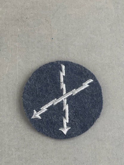 WW2 Tysk Luftwaffe Officer Specialist Ærmemærke. "Sølvstukken". Original.