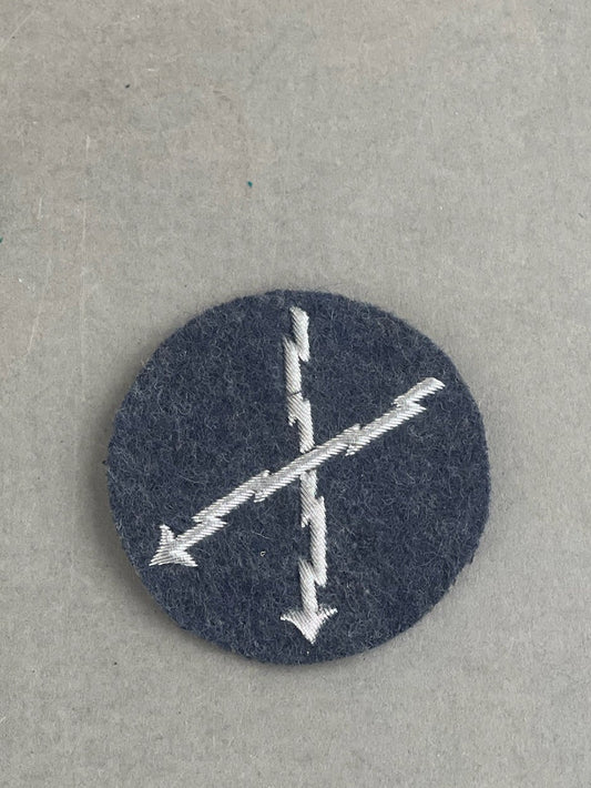 WW2 Tysk Luftwaffe Officer Specialist Ærmemærke. "Sølvstukken". Original.
