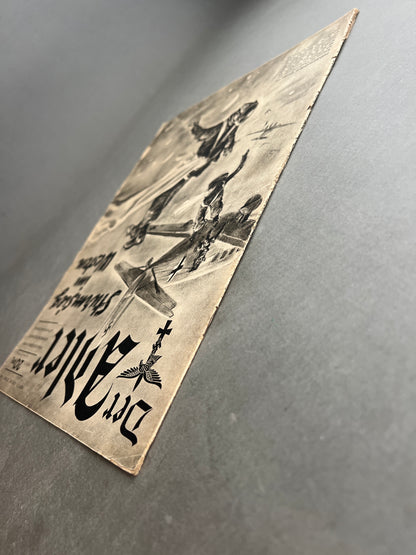 WW2 Tysk Luftwaffe "Der Adler" Blad. Original.