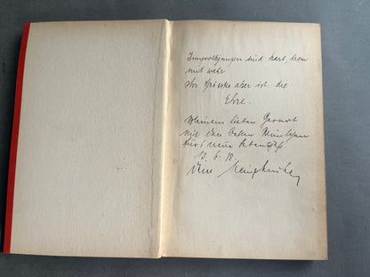 WW2 Tysk HJ Bog. Med Hilsen/Dedikation. Mange gode billeder. Original.