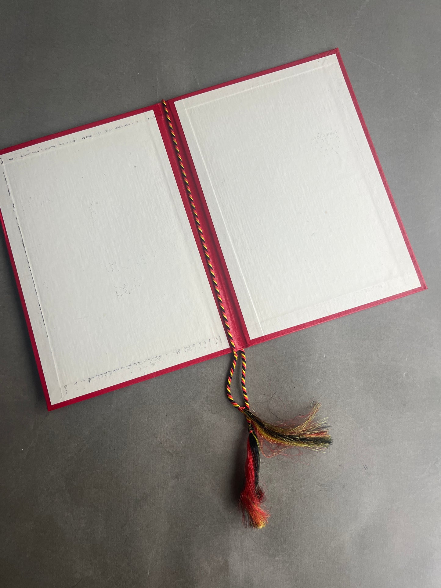 Østtysk DDR Urkunde Mappe. Original.