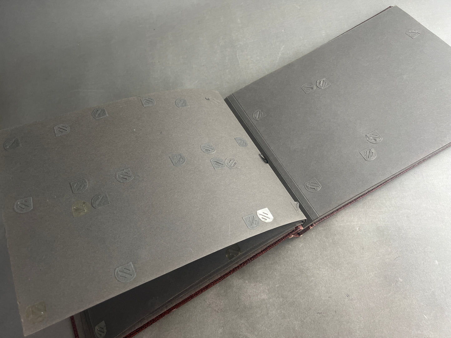 WW2 Tysk Heer Fotoalbum. Tomt. Original.