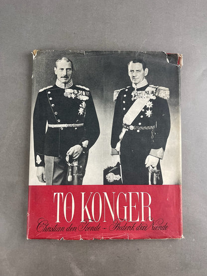 WW2 Dansk Kong Christian d. 10 Bog. Original.