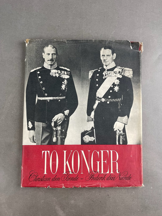 WW2 Dansk Kong Christian d. 10 Bog. Original.
