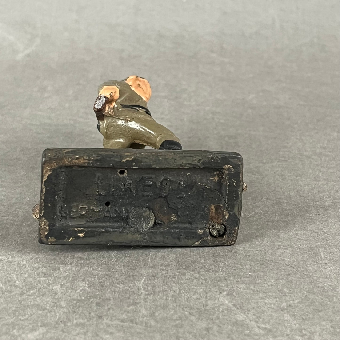 WW2 Tysk Lineol Legetøjssoldat. Original.