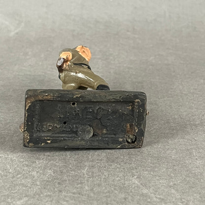 WW2 Tysk Lineol Legetøjssoldat. Original.