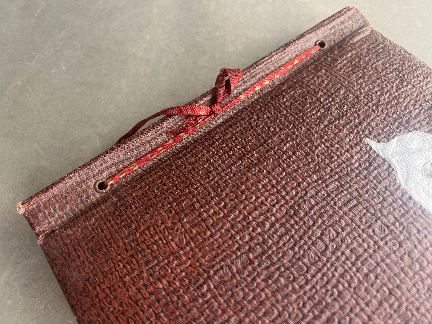 WW2 Tysk Heer Fotoalbum. Tomt. Original.