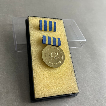 Østtysk DDR Medalje. I æske. Original.