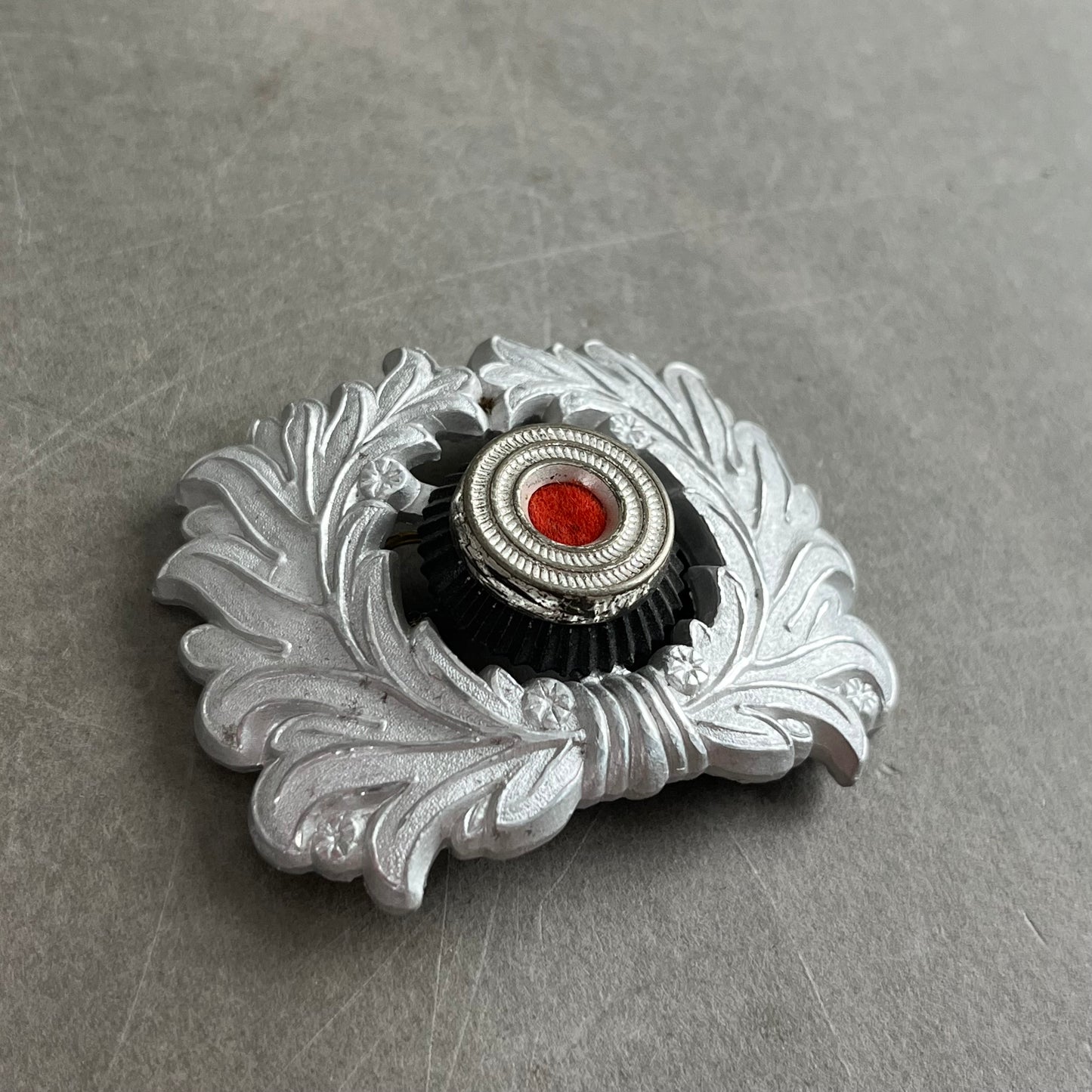 WW2 Tysk Zolldienst Kasket Egeløv og Korkade. Original.