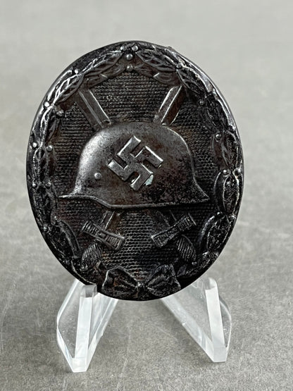 WW2 Tysk Sårettegn i Sort. Original.