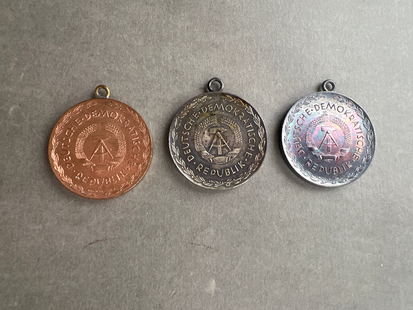 Østtysk DDR Medaljer. Original.