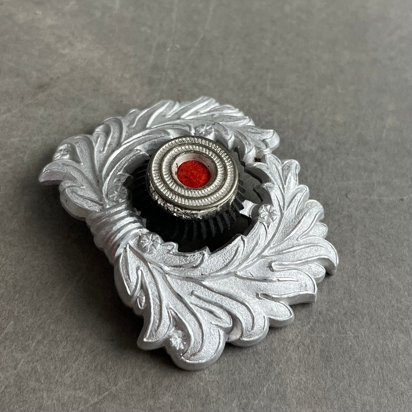 WW2 Tysk Zolldienst Kasket Egeløv og Korkade. Original.