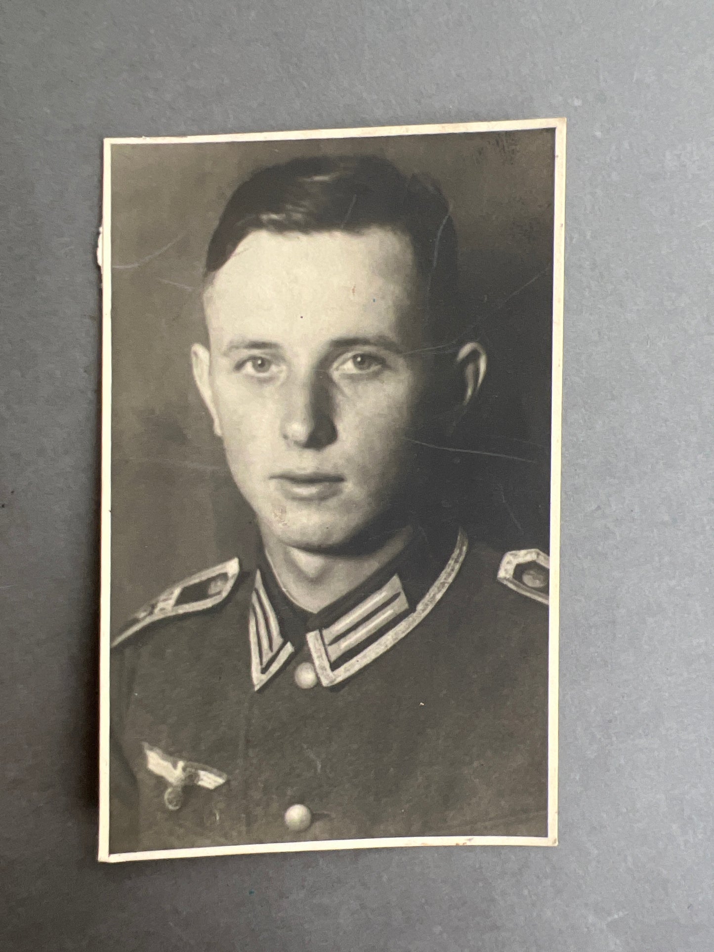 WW2 Tysk Wehrmacht Foto-Postkort. Original.