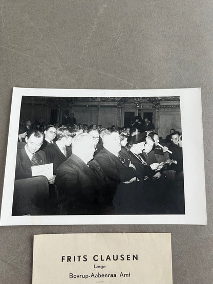 WW2 Dansk DNSAP Frits Clausen Lot. Sjælden! Original.