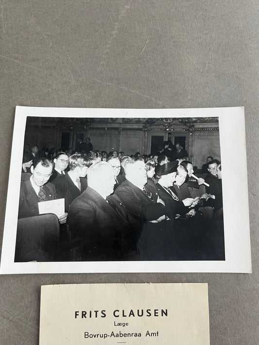WW2 Dansk DNSAP Frits Clausen Lot. Sjælden! Original.