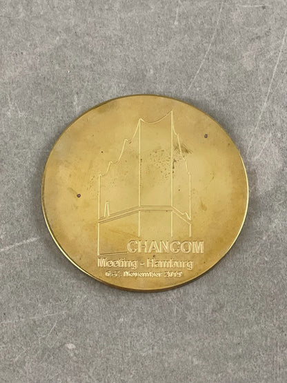Vesttysk Marine "Deutsche Marine" Plakette i æske. Original.
