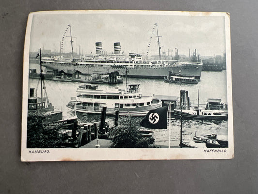 WW2 Tysk Postkort. Original.
