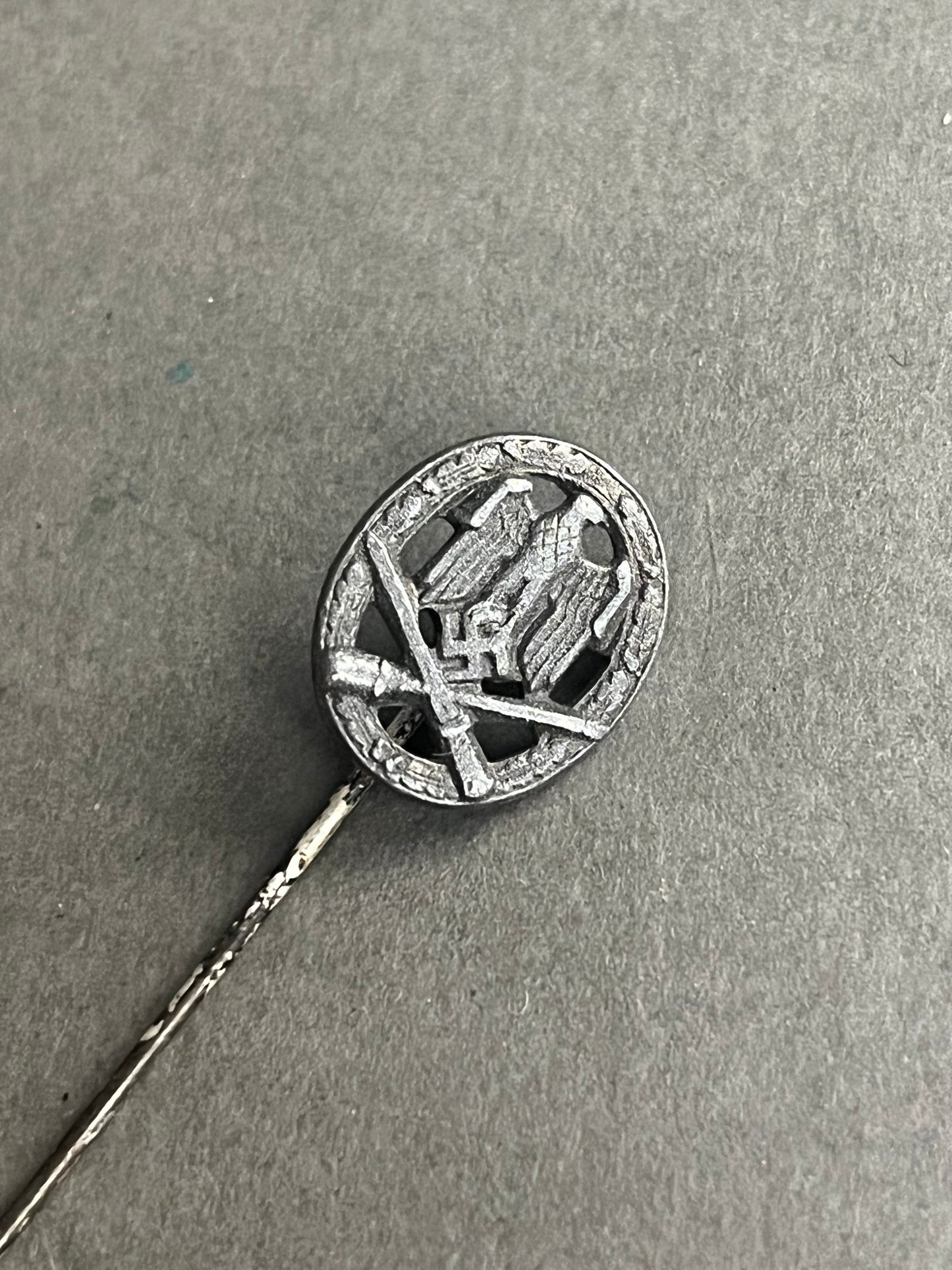 WW2 Tysk "Allgemeine Sturmabzeichen" Miniature. Original.