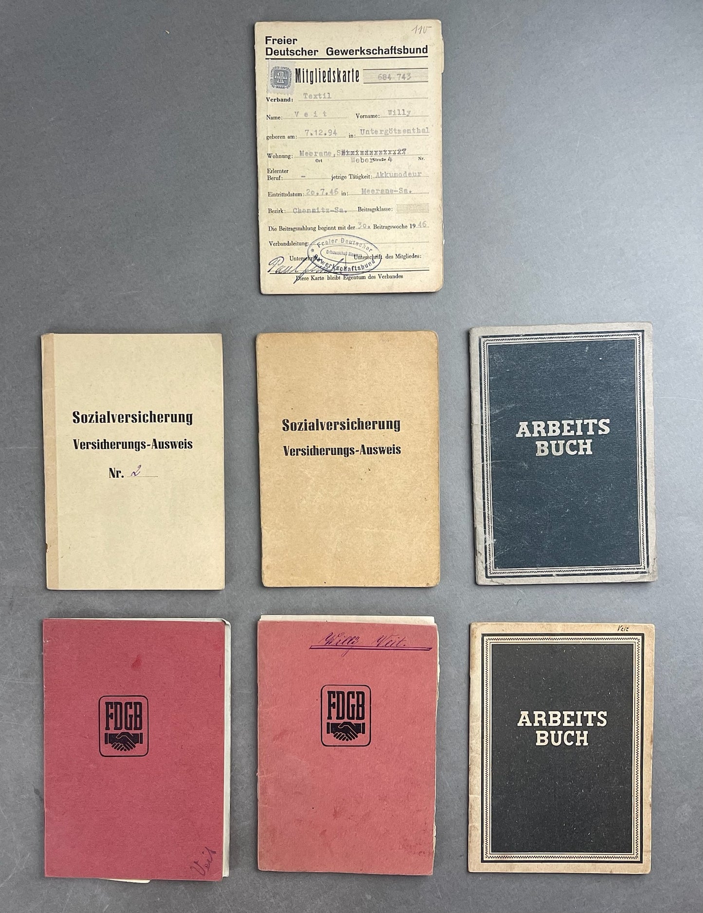 Østtysk DDR Blandet Lot. Original.