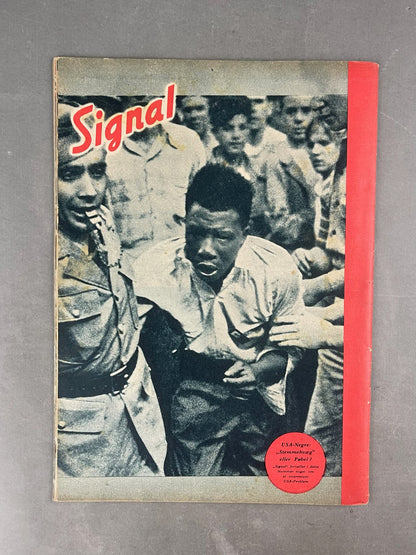 WW2 Tysk Signal Blad. Original.
