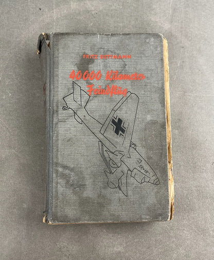 WW2 Tysk Luftwaffe Bog. Original.