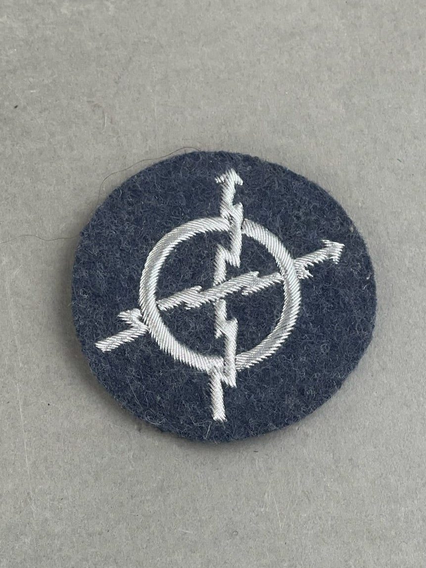 WW2 Tysk Luftwaffe Officer Specialist Ærmemærke. "Sølvstukken". Original.