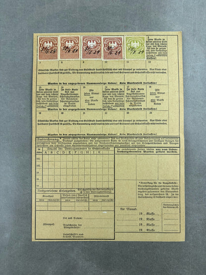 WW2 Tysk Blandet Lot. Original.